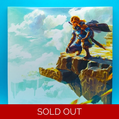 The Legend of Zelda - Tears of the Kingdom design 1 tile art/clock The Legend of Zelda - Tears of the Kingdom design 1 tile art/clock